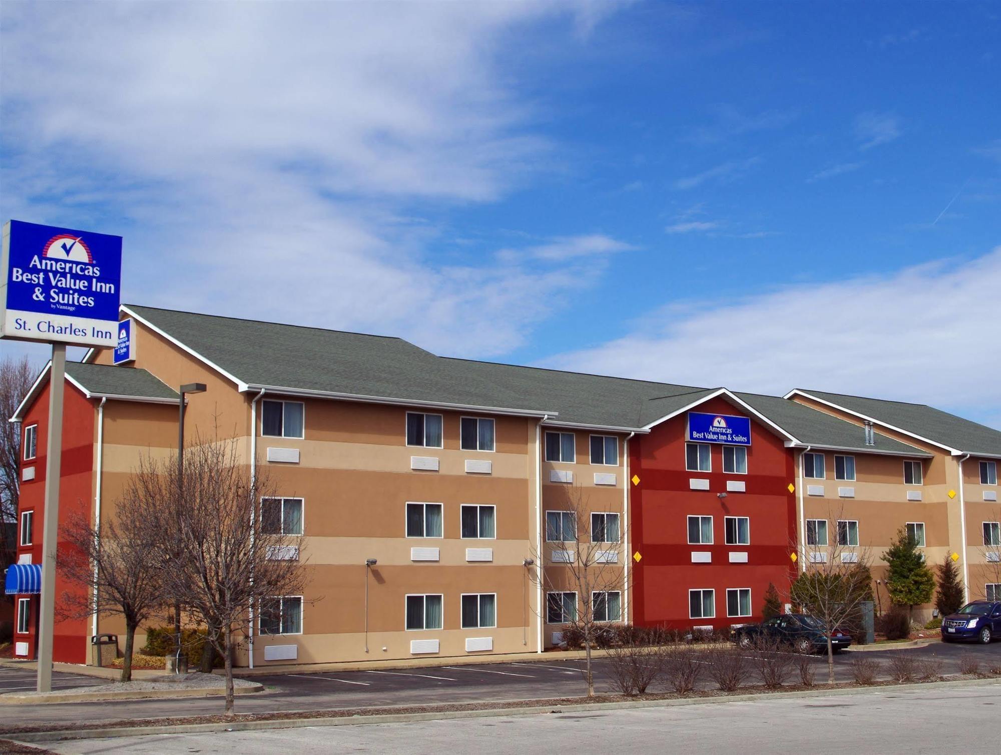 Americas Best Value Inn&Suites Saint Charles Exterior foto